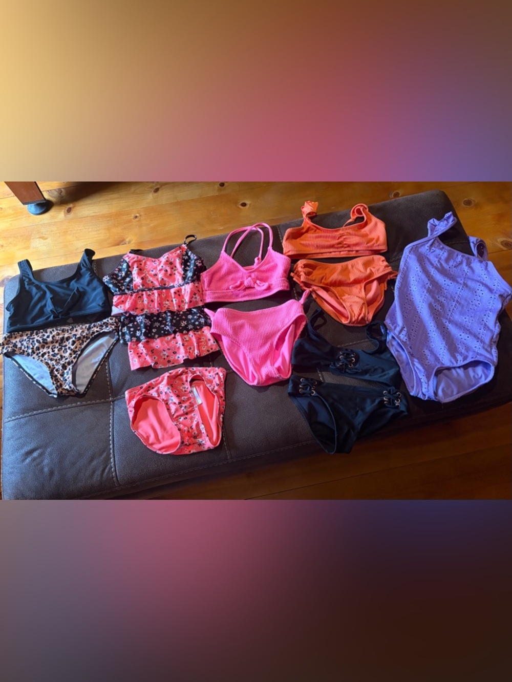 SOLD — Girls Size 7/8 Bathing Suits
